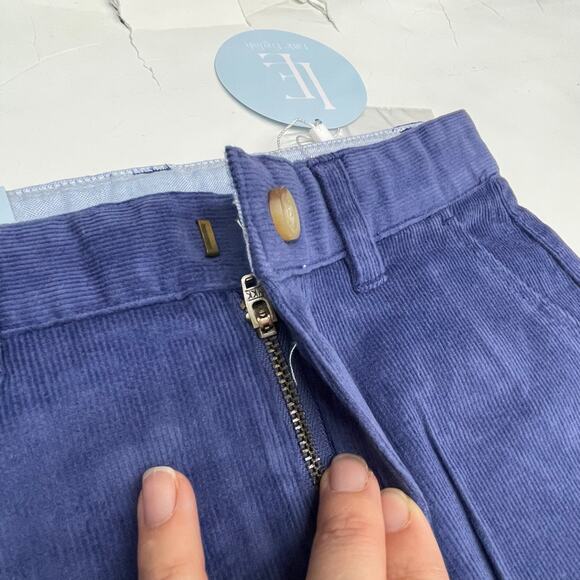 NWT Little English Size 14 Classic Pant in Blue Corduroy - Picture 7 of 7
